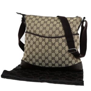 Gucci Logo Gg Pattern Shoulder Bag | AlmaBagz