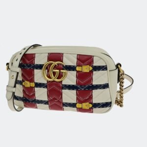 Gucci Gg Marmont Quilting Chain Shoulder | AlmaBagz