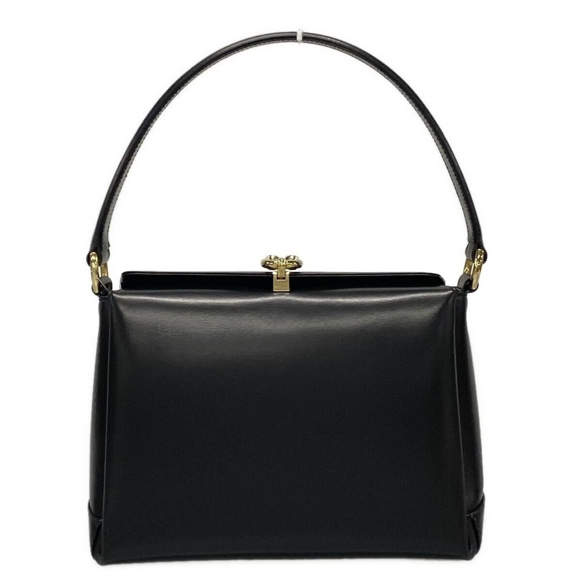 Gucci Horseshoe - Black Leather | AlmaBagz