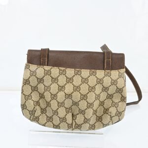 Gucci Gg Pattern Shoulder Bag Pvc | AlmaBagz