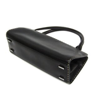 Gucci Women's Leather Handbag Black | AlmaBagz