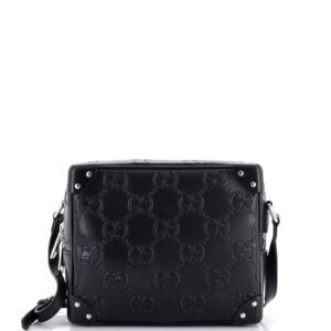 Gucci Trunk Shoulder Bag Gg Embossed | AlmaBagz