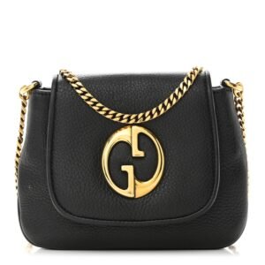 Gucci Pebbled Calfskin Small Chain | AlmaBagz