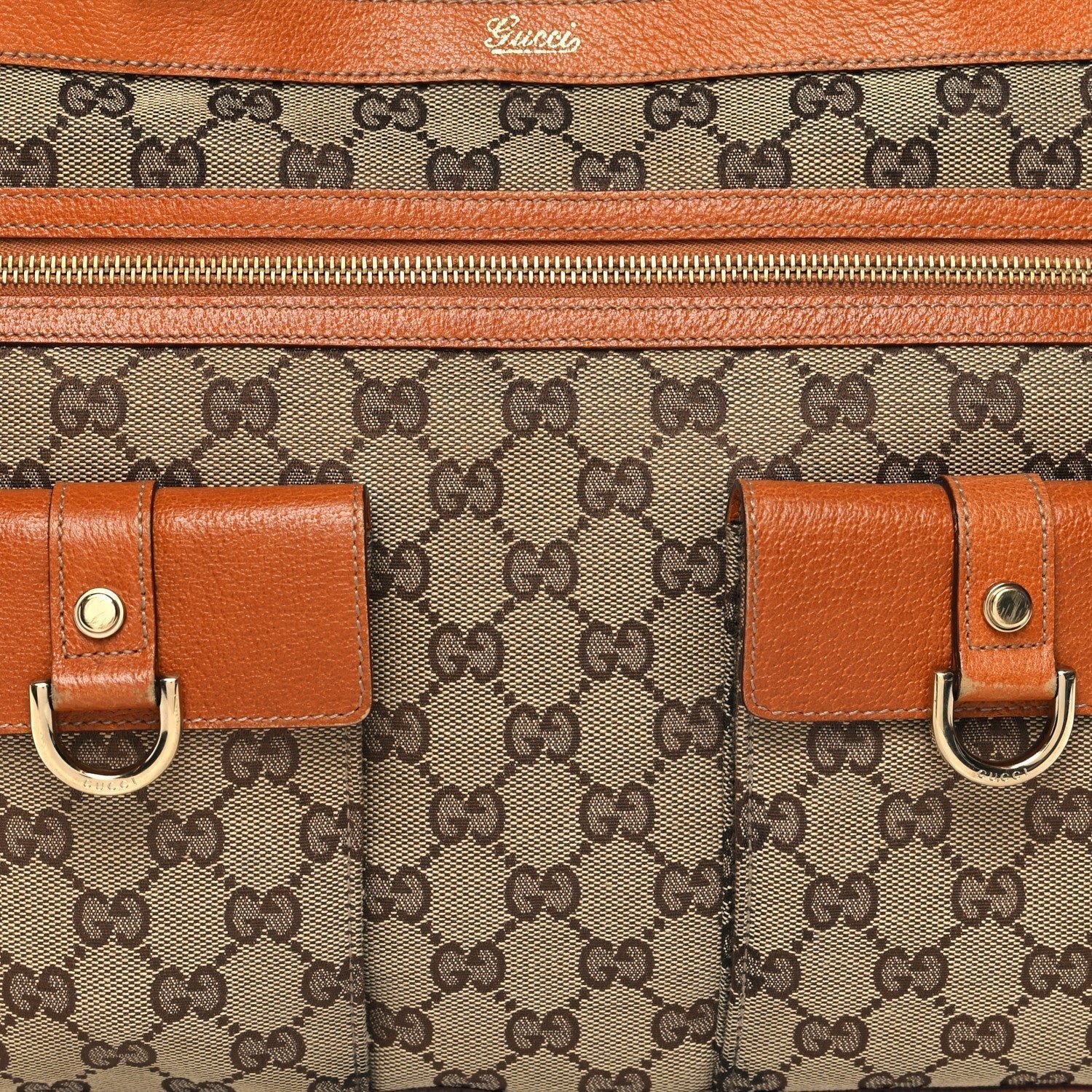 Gucci Abbey D Ring Tote Tan | AlmaBagz - Image 8