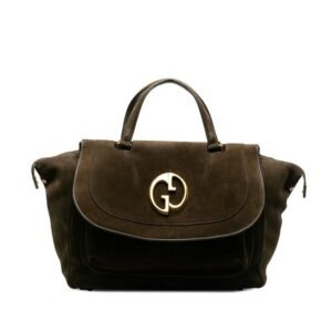 Gucci Double G Handbag Boston Bag | AlmaBagz
