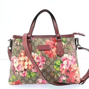 Gucci Gg Blooms Beige Dark Brown | AlmaBagz