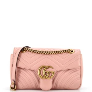 Gucci Gg Marmont Flap Bag Matelasse | AlmaBagz
