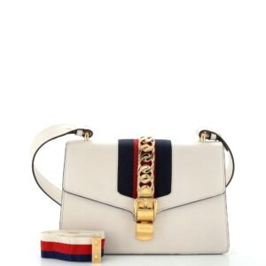 Gucci Sylvie Shoulder Bag Leather Small | AlmaBagz