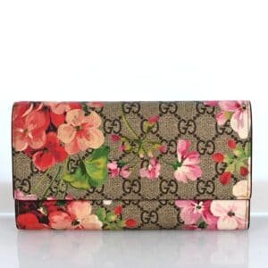 Gucci Blooms Long Wallet | AlmaBagz