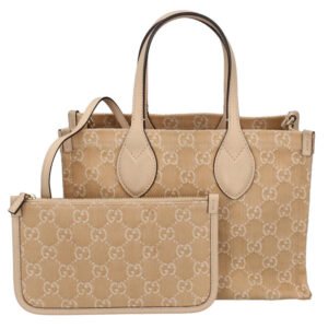 Gucci Ophidia Medium Tote Bag Gg Denim | AlmaBagz