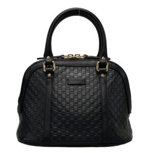Gucci Micro Guccissima Black | AlmaBagz