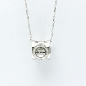 Gucci Icon Toile Diamond Necklace White | AlmaBagz