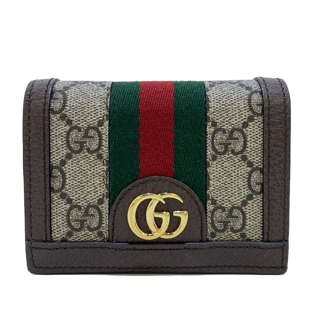 Gucci Ophidia Beige Dark Brown Pvc | AlmaBagz