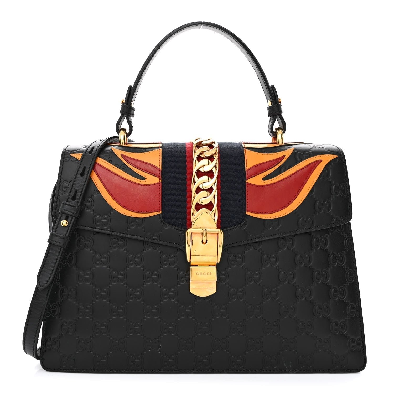 Gucci Guccissima Signature Medium Sylvie | AlmaBagz