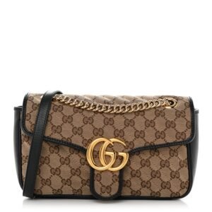 Gucci Matelasse Diagonal Small Gg | AlmaBagz