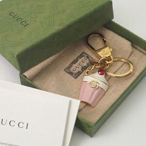 Gucci Key Holder Ring Chain Charm Ice | AlmaBagz