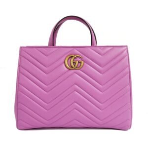 Gucci Gg Marmont Matelasse Leather Top | AlmaBagz