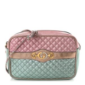 Gucci Laminated Nappa Trapuntata Small | AlmaBagz