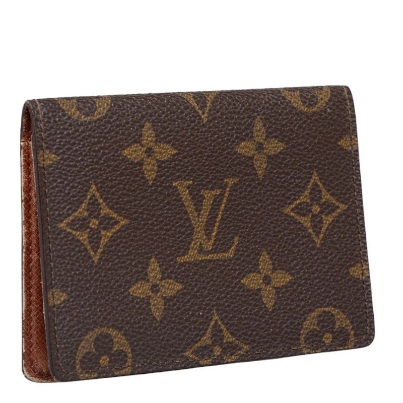 Louis Vuitton Monogram Port 2 Cult Vertical Passcase M60533 Brown PVC Leather Louis Vuitton | AlmaBagz