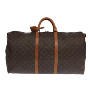 Louis Vuitton Keepall Bandoulière 60  Canvas Travel Bag | AlmaBagz