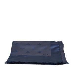 Louis Vuitton Monogram Band All-in-LV Scarf M77002 Brown Multicolor Silk Louis Vuitton | AlmaBagz