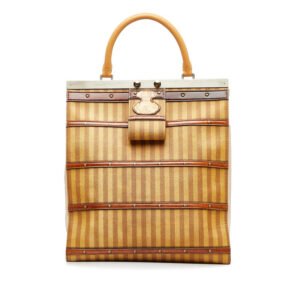 Louis Vuitton Crown Frame GM Trunk Bag Isedan Limited Handbag Shoulder Bag 2WAY M52744 Brown PVC Leather Ladies Louis Vuitton | AlmaBagz