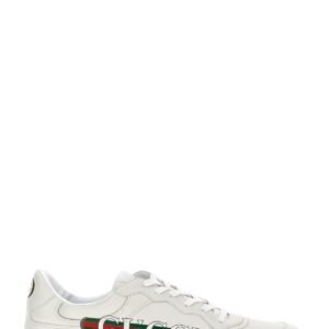 Gucci Men Logo Print Sneakers | AlmaBagz