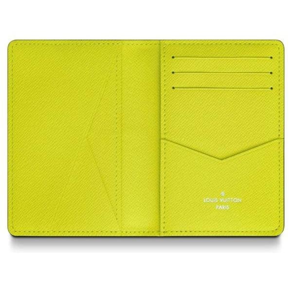 Louis Vuitton Pocket Organiser Taiga Monogram Jaune | AlmaBagz - Image 2