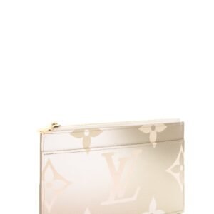 Louis Vuitton Monogram Sunset Khaki Slim Purse Wallet | AlmaBagz
