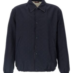 Gucci Men 'Gg' Reversible Jacket | AlmaBagz