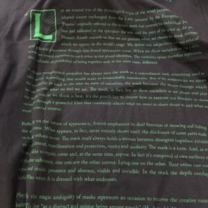 Gucci Manifesto Mask Print Oversized Cotton T-Shirt in Black | AlmaBagz