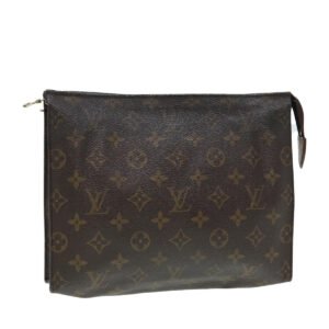 LOUIS VUITTON Monogram Poche Toilette 26 Pouch M47542 LV Auth bs16866 | AlmaBagz