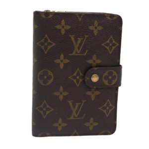 LOUIS VUITTON Monogram Porto Papie Zip Wallet M61207 LV Auth bs16871 | AlmaBagz