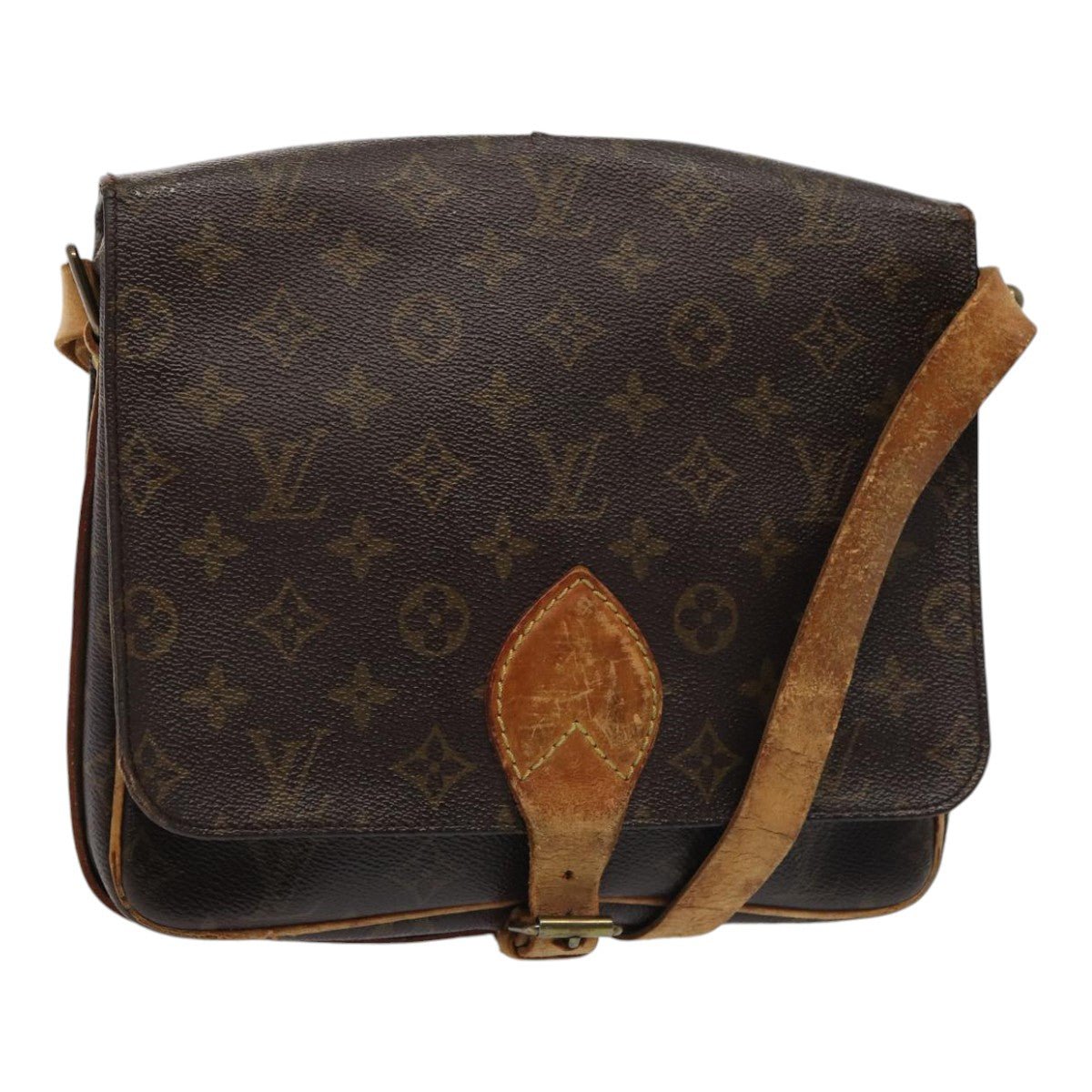 LOUIS VUITTON Monogram Cartouchiere GM Shoulder Bag M51252 LV Auth bs17000 | AlmaBagz