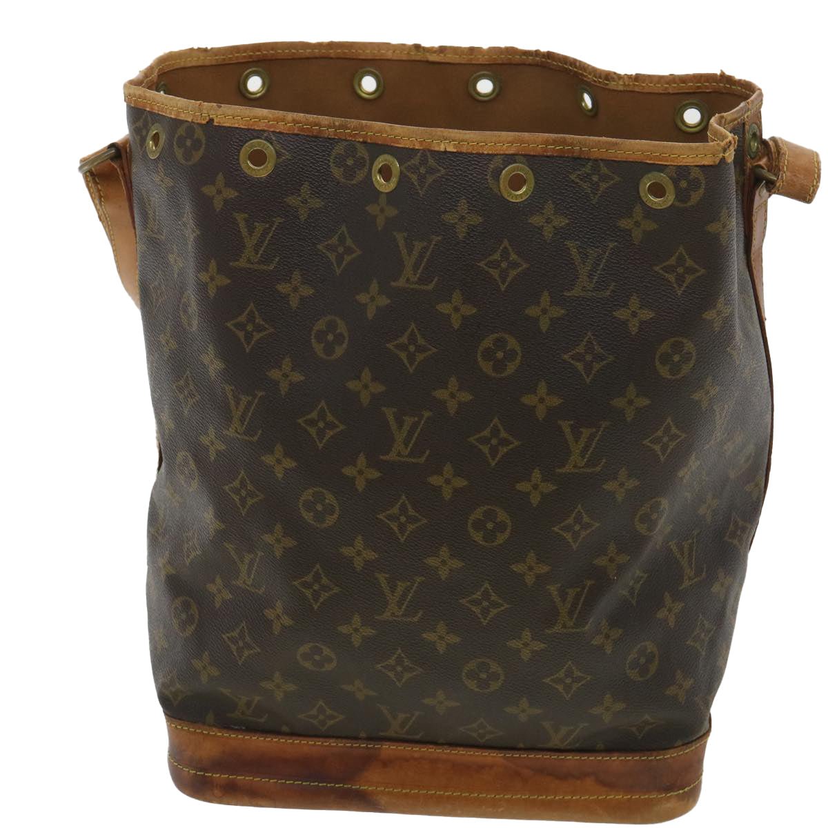 LOUIS VUITTON Monogram Noe Shoulder Bag M42224 LV Auth bs4001 | AlmaBagz