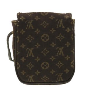 LOUIS VUITTON Monogram Mini Pochette Cancun Pouch Brown M95313 LV Auth bs4036 | AlmaBagz