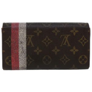 LOUIS VUITTON Monogram Groom Portefeiulle Sarah Long Wallet M60034 Auth bs6106 | AlmaBagz