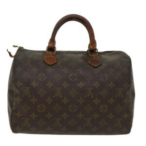 LOUIS VUITTON Monogram Speedy 30 Hand Bag M41526 LV Auth bs6189 | AlmaBagz