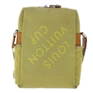 LOUIS VUITTON Damier Geant Weatherly Shoulder Bag Yellow M80636 LV Auth bs6902 | AlmaBagz
