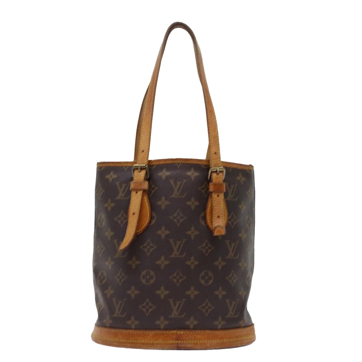 LOUIS VUITTON Monogram Bucket PM Shoulder Bag Vintage M42238 LV Auth bs6909 | AlmaBagz