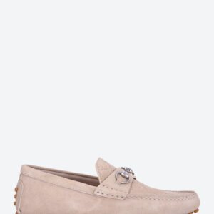 Gucci Men Byorn Driver Suede Gg Loafers | AlmaBagz