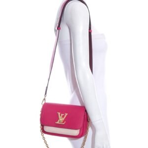 Louis Vuitton "Lock me Tender" Hot Pink Cross-Body | AlmaBagz