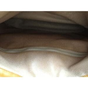 Gucci Bucket Bag Britt Blondie Camel Suede Leather Satchel | AlmaBagz