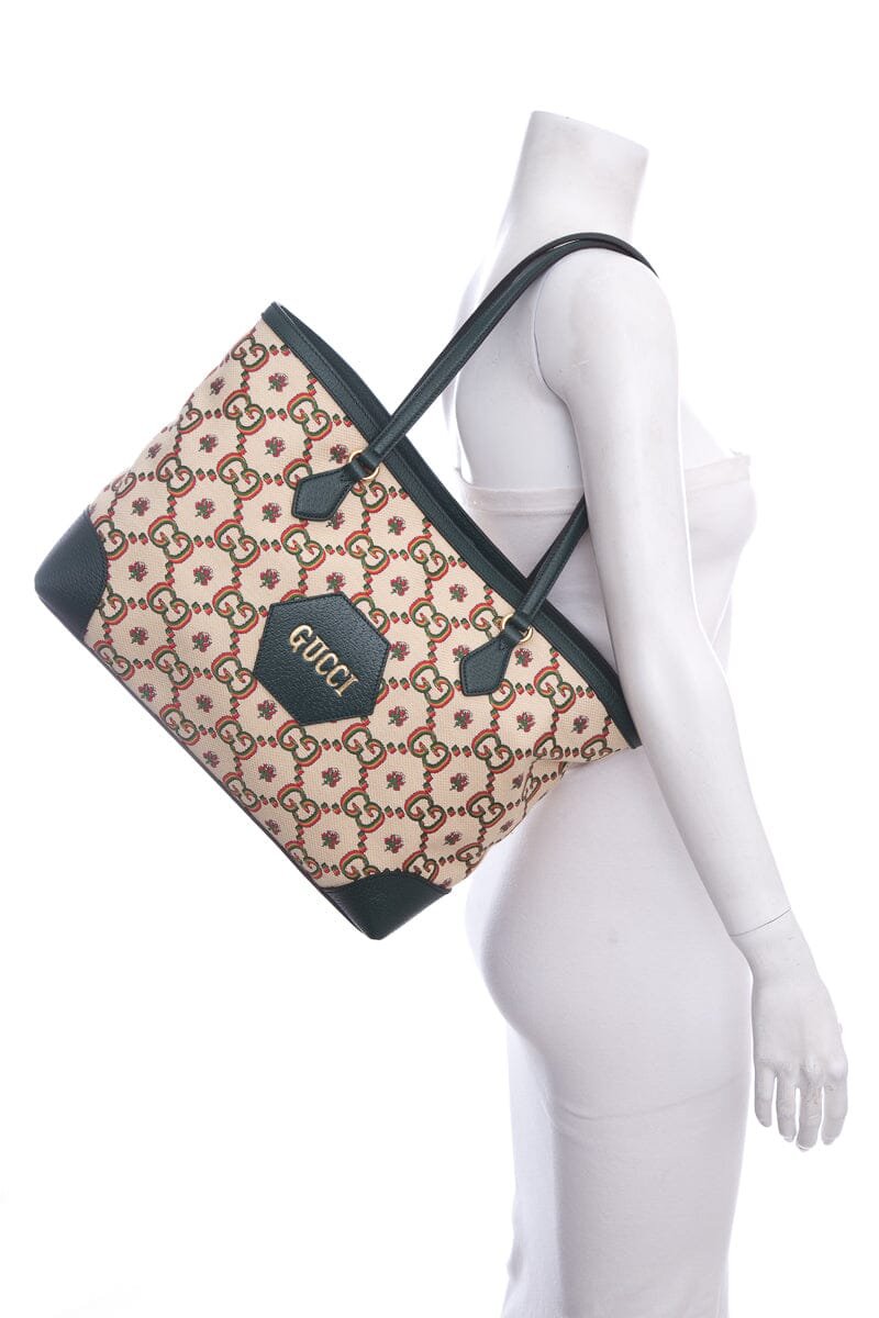Gucci 100th Anniversary Ophidia Med Tote | AlmaBagz