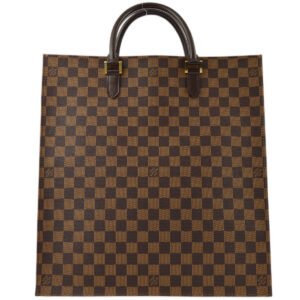 Louis Vuitton 2008 Damier Sac Plat Tote HandBag N51140 | AlmaBagz