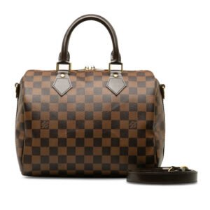 Louis Vuitton Louis Vuitton Damière N41368 Boston Bag PVC/Leather Brown | AlmaBagz