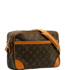 Louis Vuitton Monogram Trocadero 30 Slipper Shoulder Bag M51272 Brown PVC Leather Lady Louis Vuitton | AlmaBagz