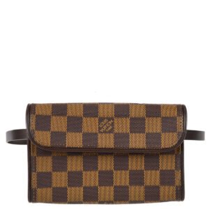 Louis Vuitton 2000s Damier Pochette Florentine #XS N51856 | AlmaBagz