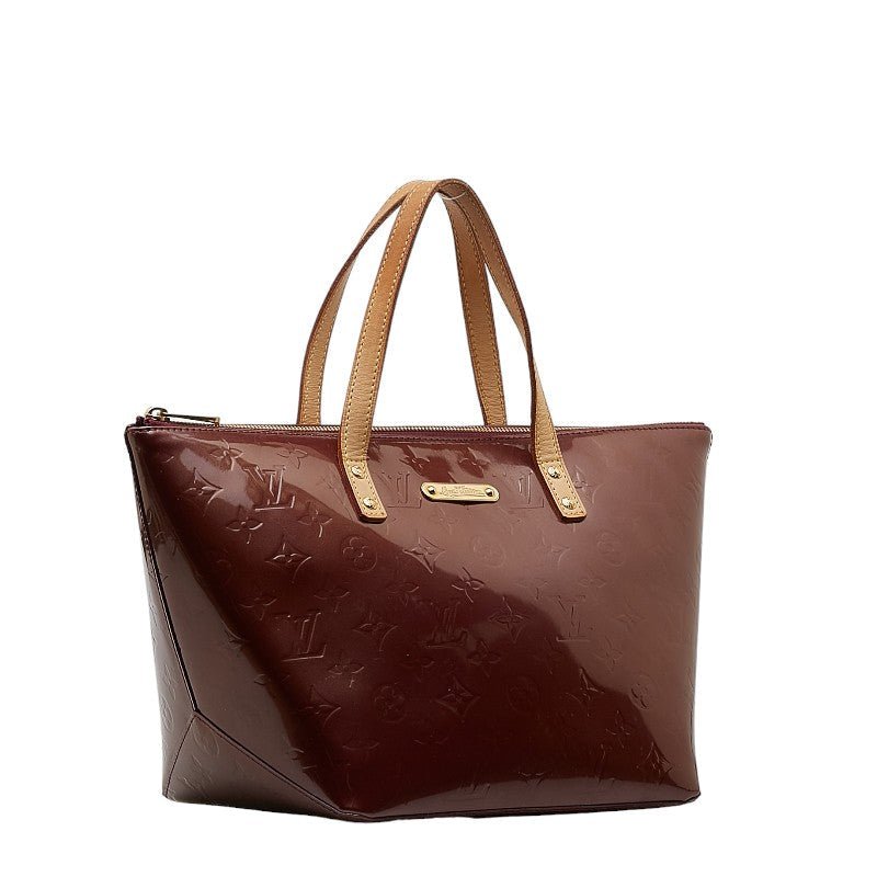 Louis Vuitton Monogram Verney Belvue PM Handbag M93584 Violet Pearl Patent Leather Louis Vuitton | AlmaBagz