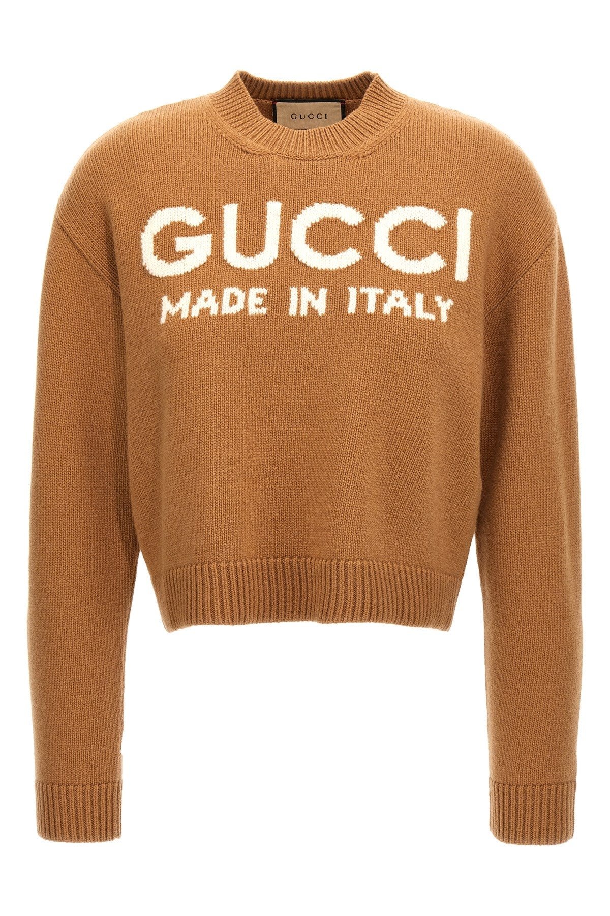 Gucci Women Jacquard Logo Sweater | AlmaBagz